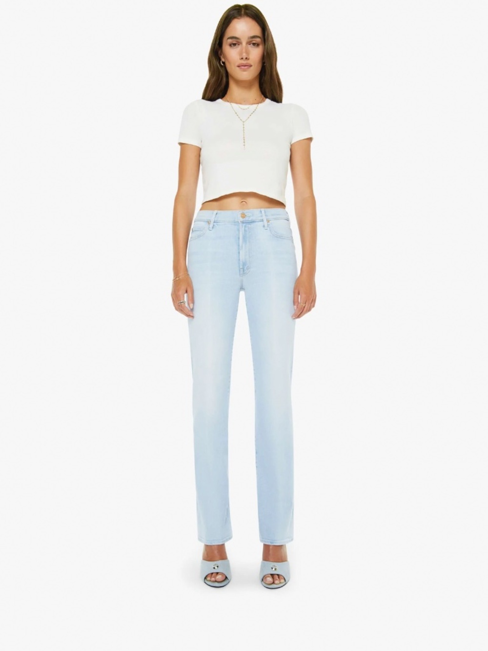 MOTHER The Kick It Jeans in Melt In Your Mouth